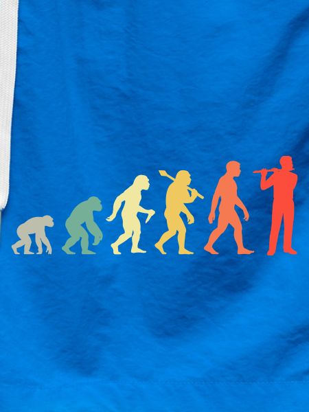 Retro Querflöte Evolution Für Flötisten