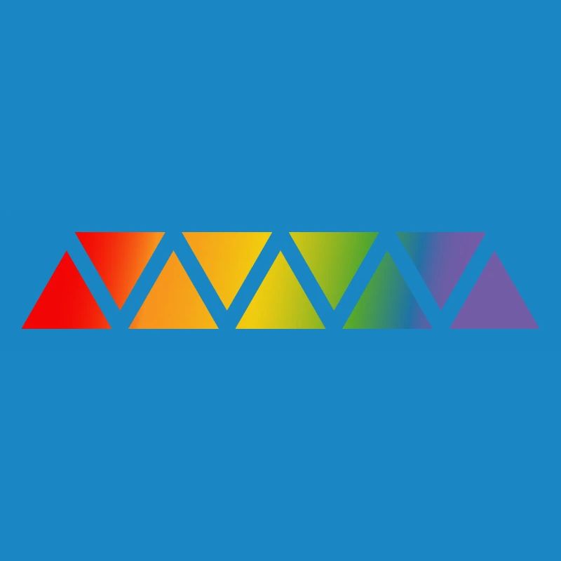 Rainbow triangle