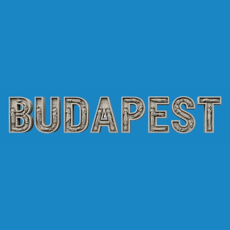 Typographie de l’architecture de Budapest