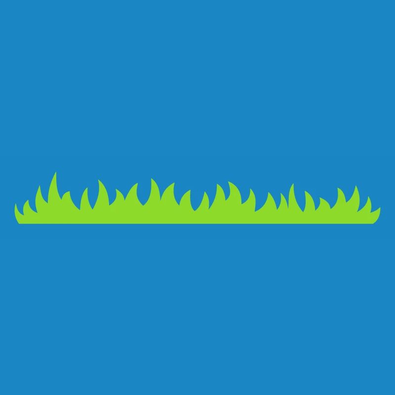 Gras oder Rasen
