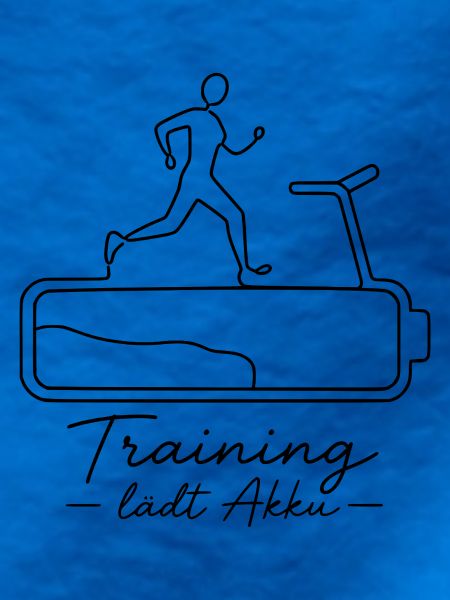 Training lädt Akku
