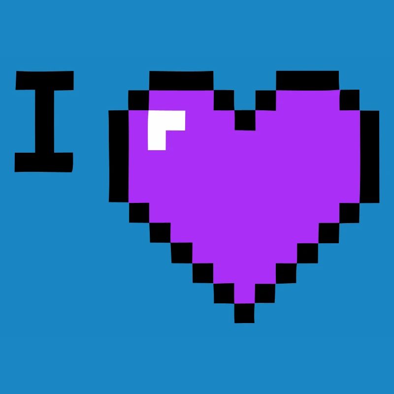 I Love Herz Platzhalter Text