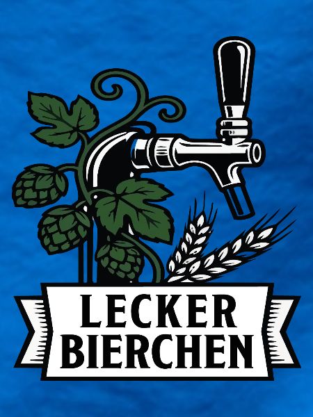 Lecker Bierchen Tap Art