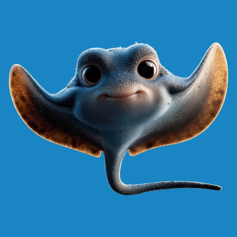 Manta Ray, Devil Ray, Stingray, Diver