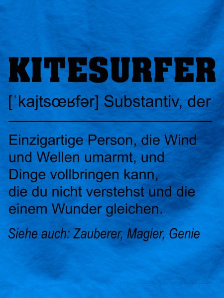 Kitesurfer Definition
