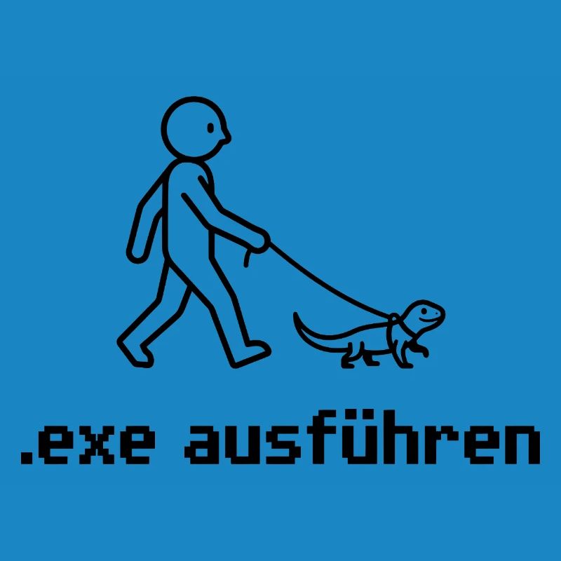 Exe Echse ausfuehren Admin Sysadmin Geschenk