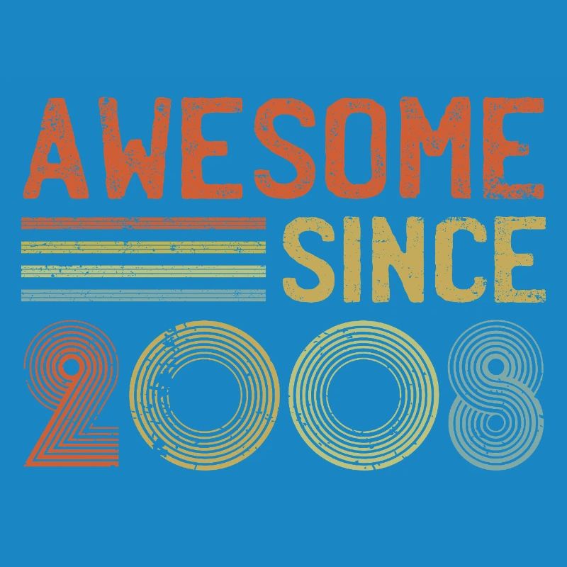 Retro 2000s Inspired Typography Design