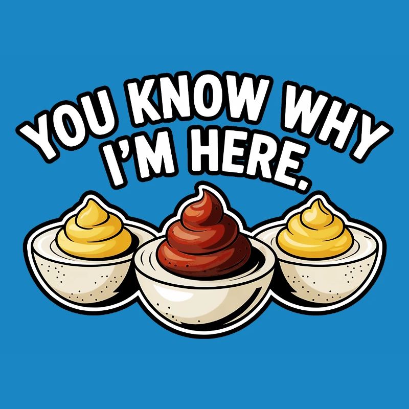 Deviled Egg Lover Chemise de nourriture drôle
