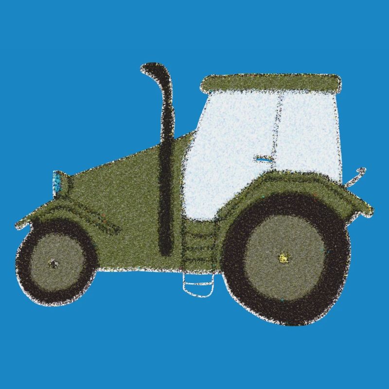 Tracteur Oldtimer Impressionnisme
