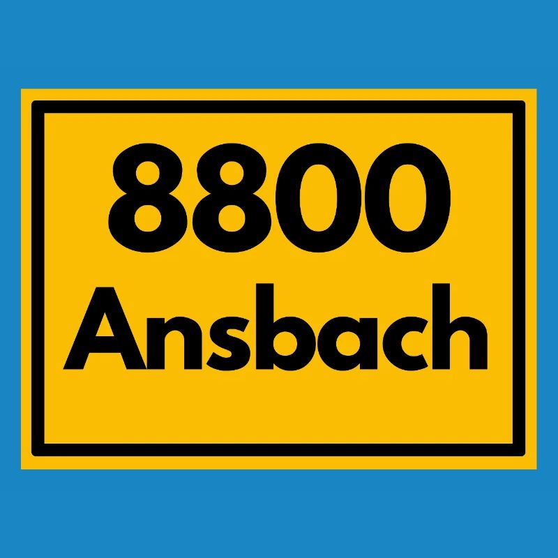 ANCIEN CODE POSTAL RETRO 8800 ANSBACH FRANKEN