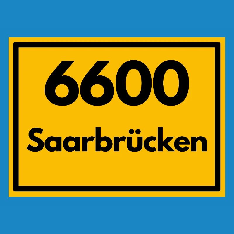 ANCIEN CODE POSTAL RETRO 6600 SAARBRÜCKEN SAAR