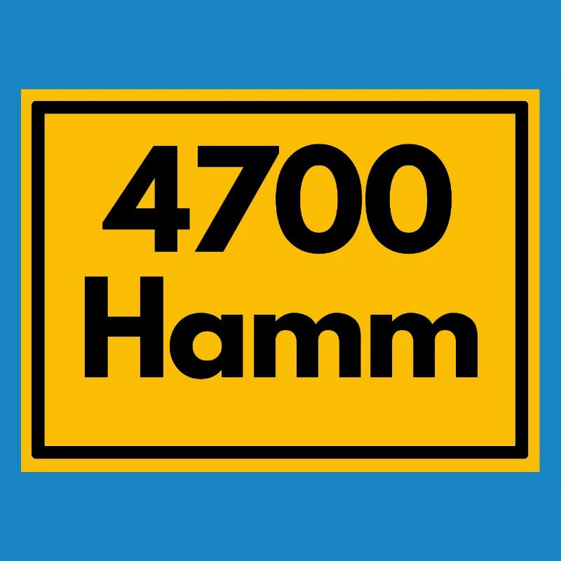 ANCIEN CODE POSTAL RETRO 4700 HAMM - MAXIMARE