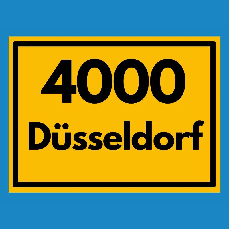 OLD POSTCODE POSTCODE RETRO 4000 DÜSSELDORF - OLD