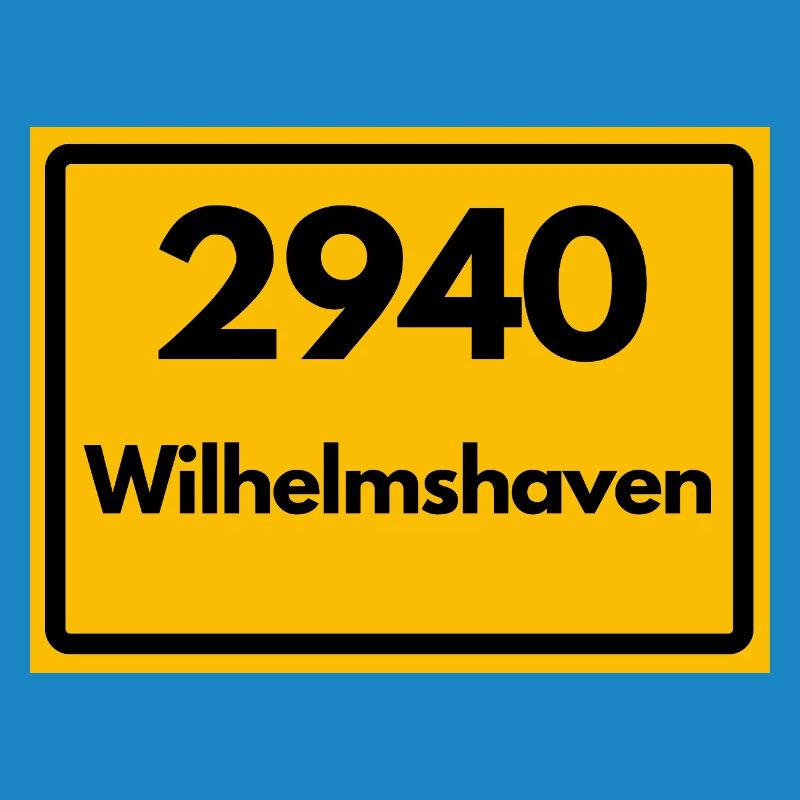 ANCIEN CODE POSTAL RÉTRO 2940 WILHELMSHAVEN