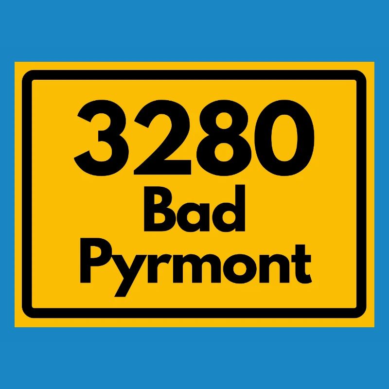 ANCIEN CODE POSTAL RETRO 3280 BAD PYRMONT