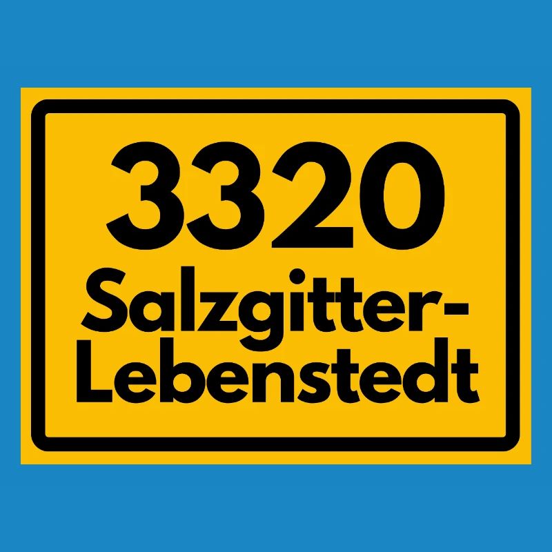 ANCIEN CODE POSTAL RETRO 3320 SALZGITTER