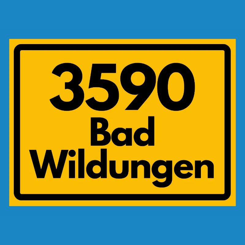 OLD POSTCODE POSTCODE RETRO 3590 BAD WILDUNGEN