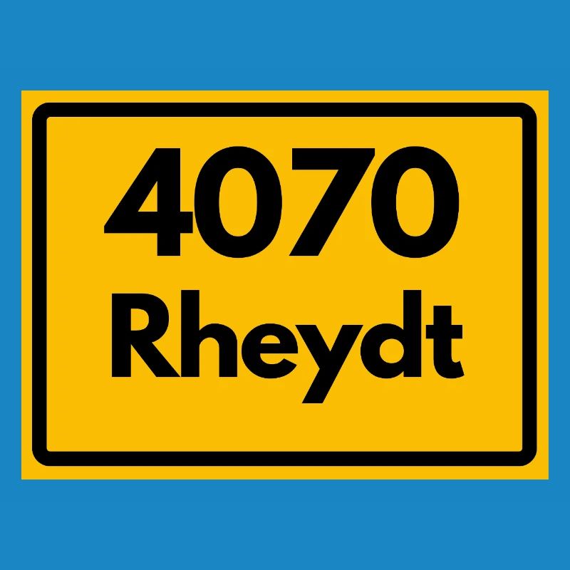 ANCIEN CODE POSTAL RETRO 4070 RHEYDT – SCHLOSS