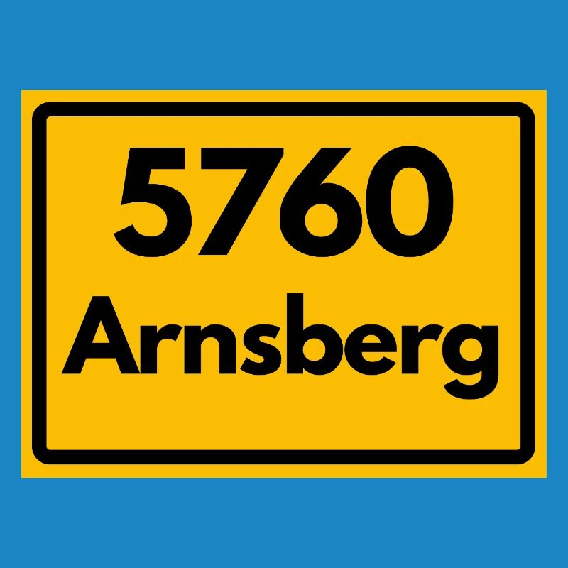 ANCIEN CODE POSTAL RÉTRO 5760 ARNSBERG