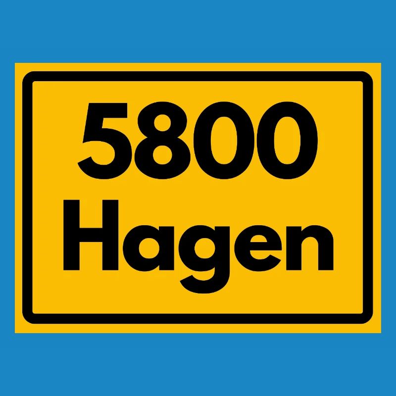 ANCIEN CODE POSTAL RETRO 5800 HAGEN