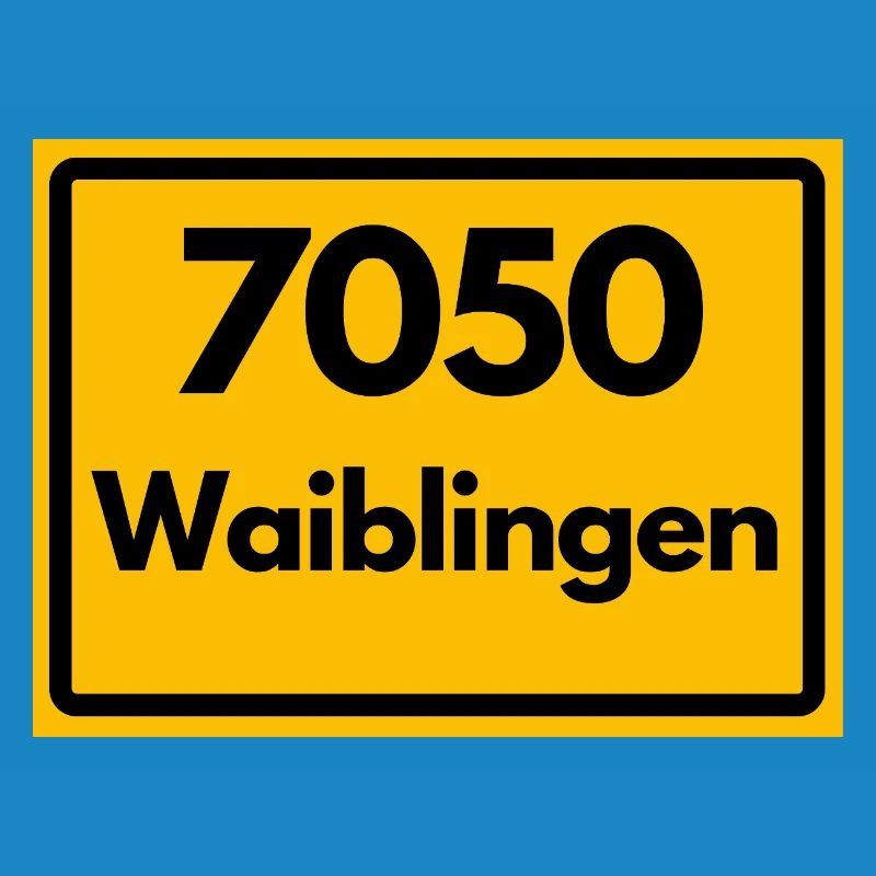 ANCIEN CODE POSTAL RETRO 7050 WAIBLINGEN HEIMAT