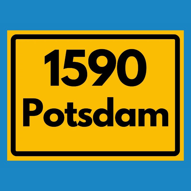 OLD POSTCODE POSTCODE RETRO 1590 POTSDAM HEIMAT