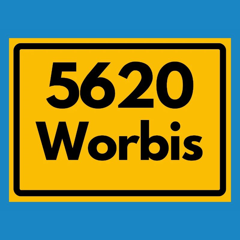 OLD POSTCODE 5620 WORBIS HEIMATSTOLZ ORIGINAL