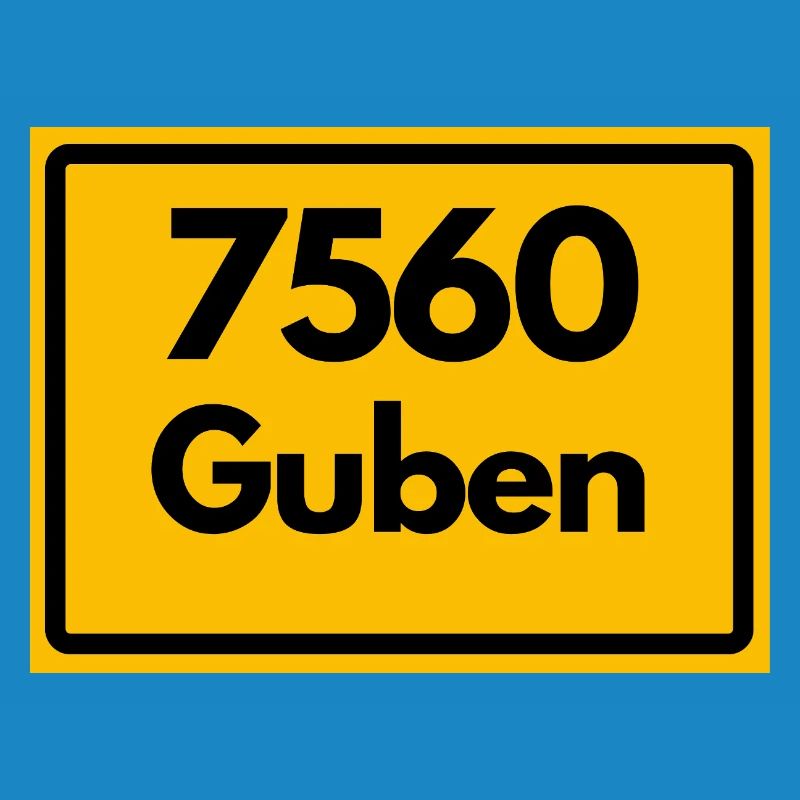 ANCIEN CODE POSTAL RETRO 7560 GUBEN