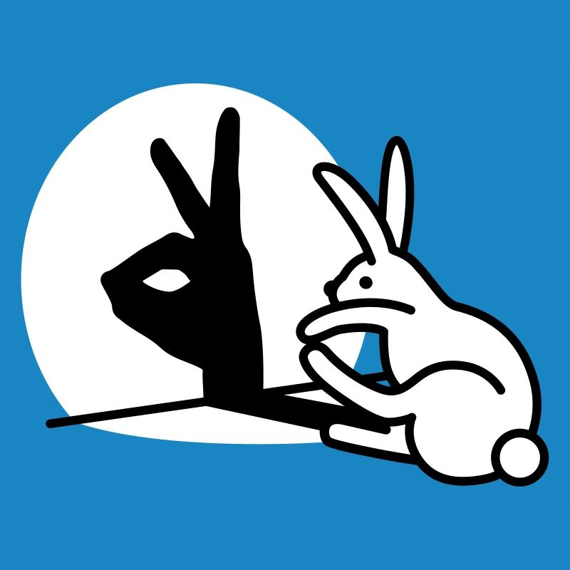 Funny Rabbit Hand Shadow Projection Rabbit