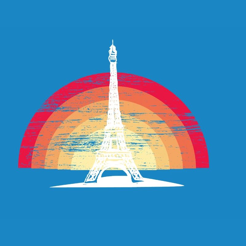 Sunset in Paris - with Eiffel Tower