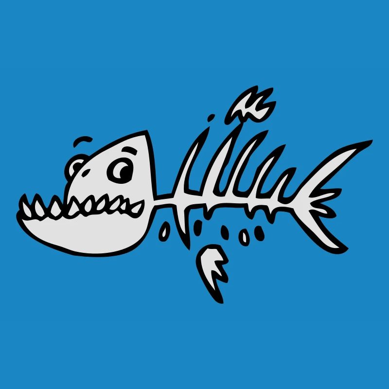 skeleton fish