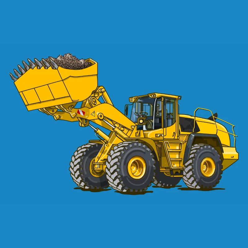 Wheel loader, construction machine