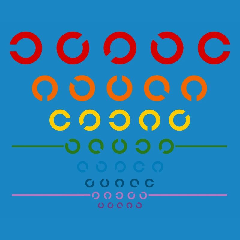 Rainbow Visual Test