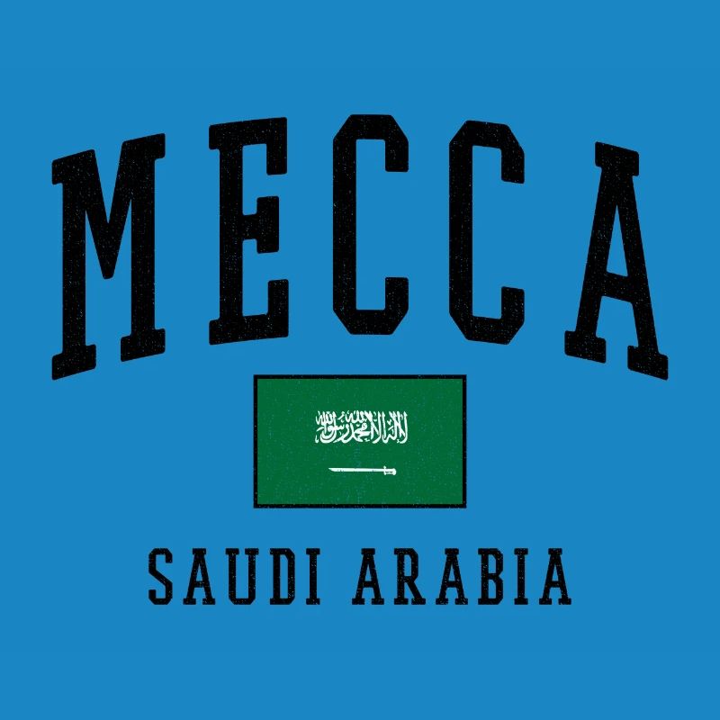 Mecque, Arabie Saoudite : Conception du drapeau