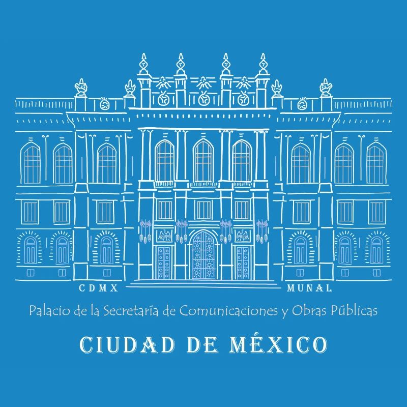 Mexico, Musée d’art, Dessin à la main