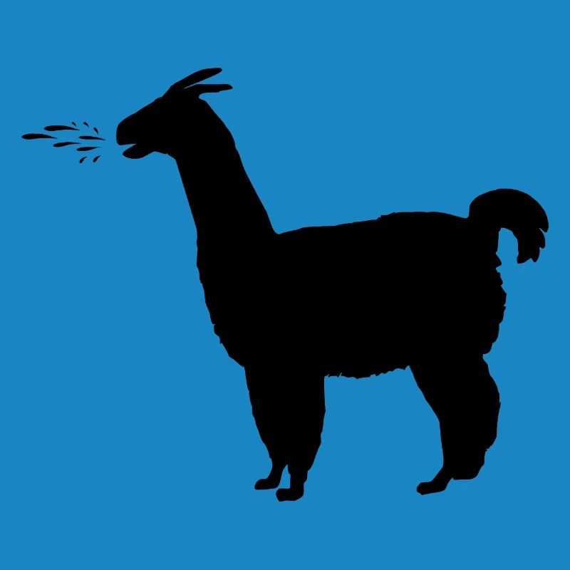 crache Lama avec esprit