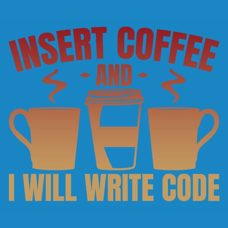 Kaffee einwerfen und Code schreiben