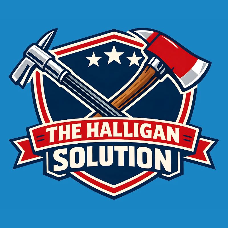 Halligan Solution Shield Graphic