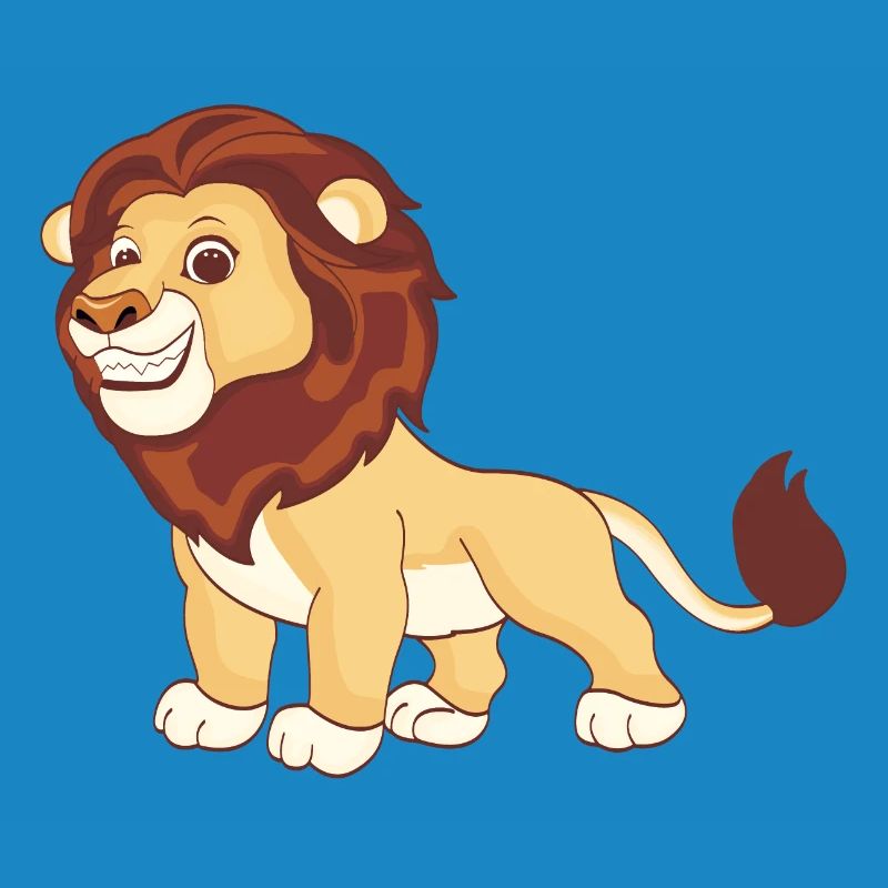 A magnificent lion