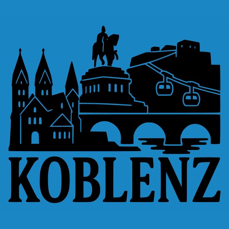 Silhouette de Coblence