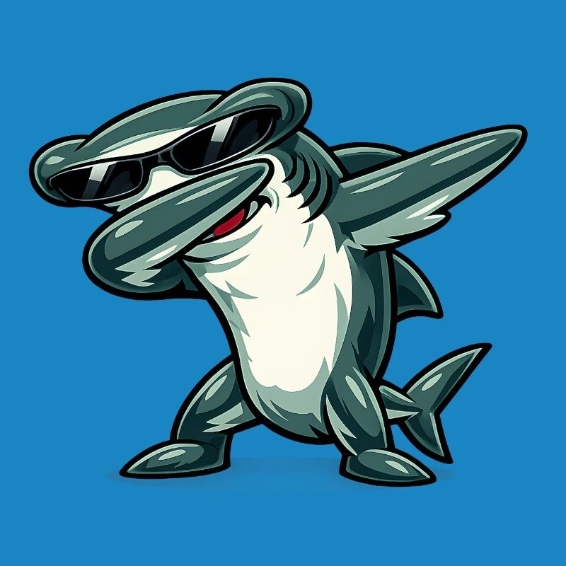 Requin-marteau à dabber