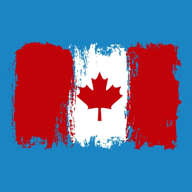 Maple Leaf Ink Splash