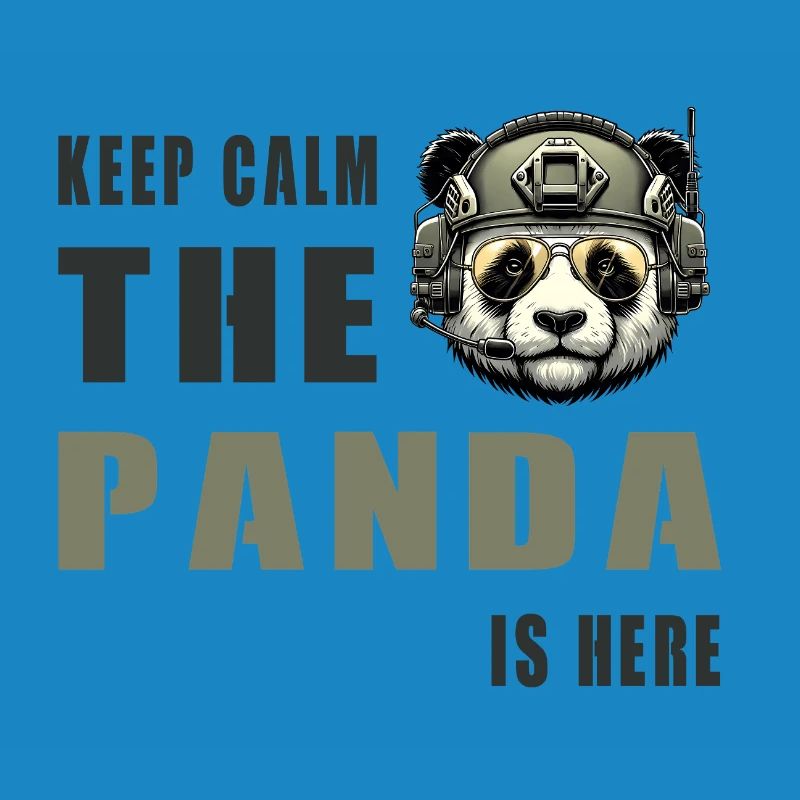 Panda tactique – Restez calme