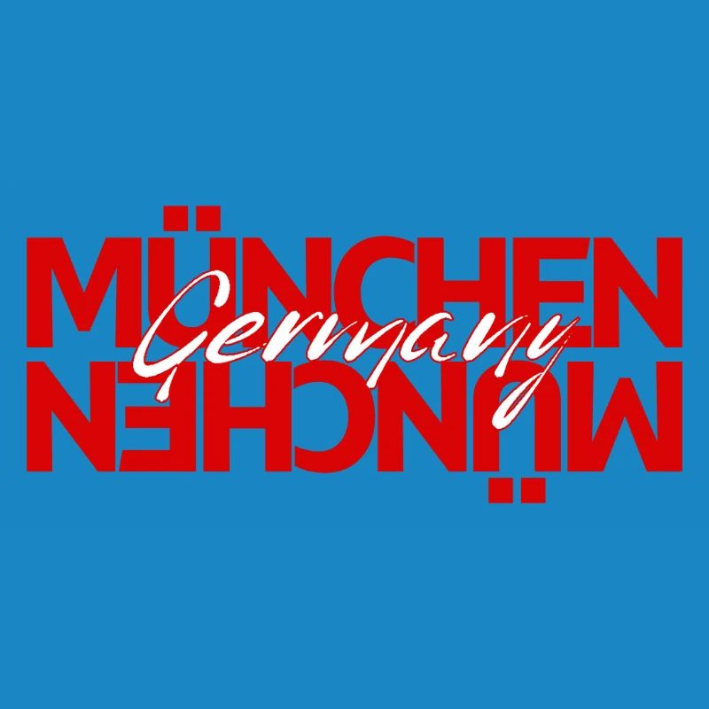 München Germany Script Overlay