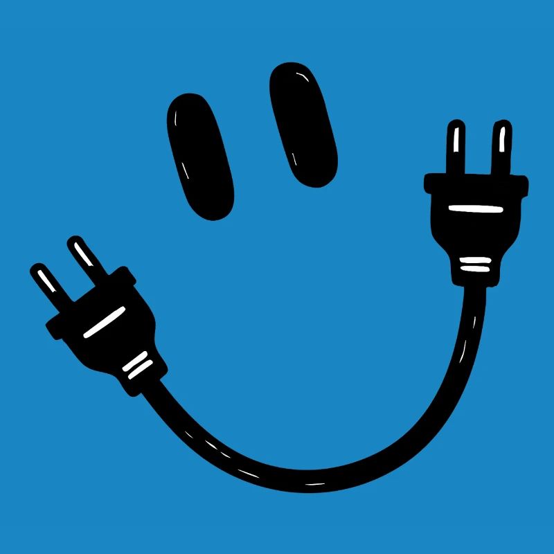 Electrician Electrical Engineer Schuko Plug Funny
