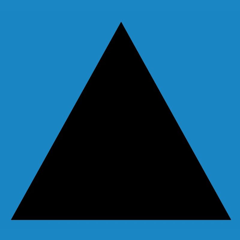 forme de triangle de hippie