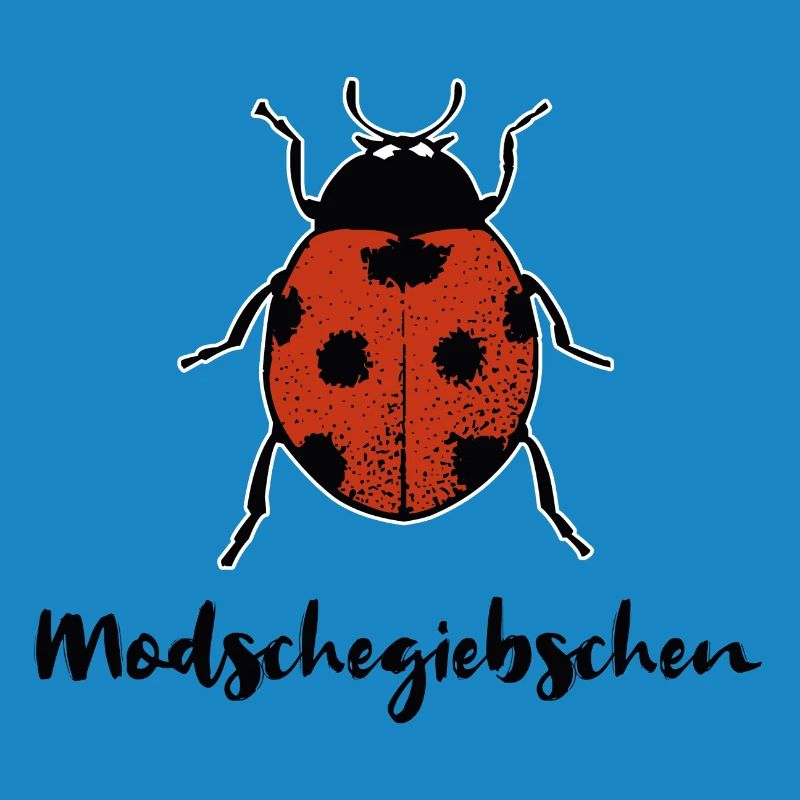 Modschegiebchen Marienkäfer Sächsisch Geschenk