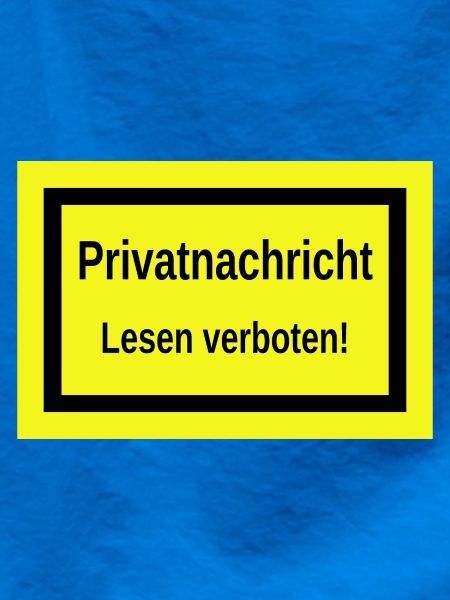 Lustiger Spruch