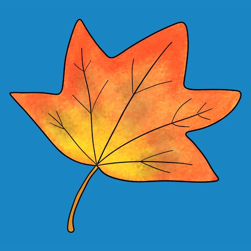 Autumn Leaf Maple Leaf