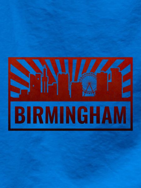Birmingham Skyline Silhouette